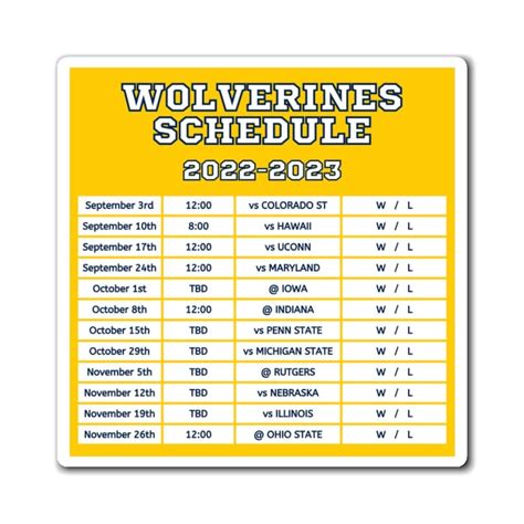 michigan wolverines home football schedule|2022 23 michigan football schedule.